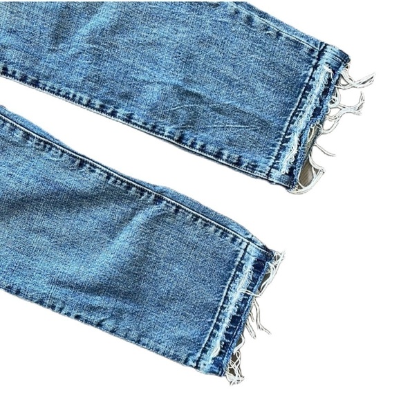 Sz24 Pistola Charlie High Rise Straight Un-Done Frayed Hem in Eternal EUC - Picture 9 of 16